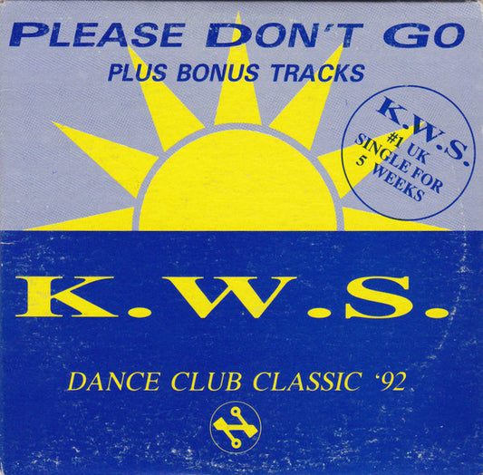K.W.S. : Please Don't Go (CD, Single, Car)