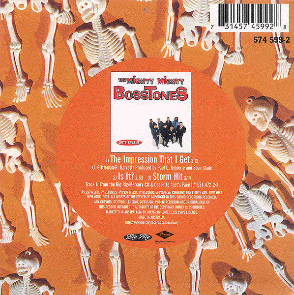 The Mighty Mighty Bosstones : The Impression That I Get (CD, Single, Car)