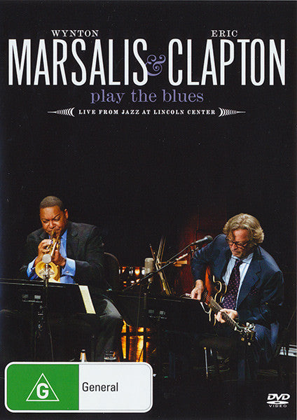 Wynton Marsalis & Eric Clapton : Wynton Marsalis & Eric Clapton Play The Blues - Live From Lincoln Center (CD, Album + DVD-V + Dlx)