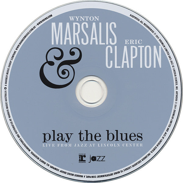 Wynton Marsalis & Eric Clapton : Wynton Marsalis & Eric Clapton Play The Blues - Live From Lincoln Center (CD, Album + DVD-V + Dlx)