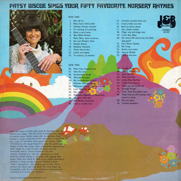 Patsy Biscoe : Patsy Biscoe Sings Your 50 Favourite Nursery Rhymes Volume 1 (LP)