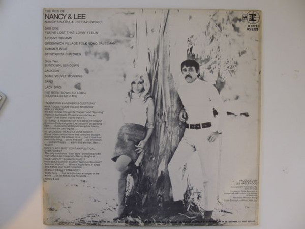 Nancy Sinatra & Lee Hazlewood : Nancy & Lee (LP, Album)