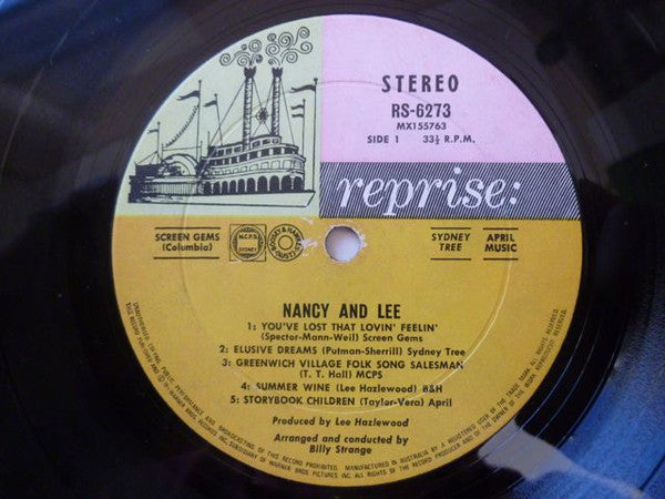 Nancy Sinatra & Lee Hazlewood : Nancy & Lee (LP, Album)