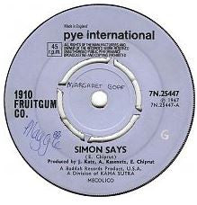 1910 Fruitgum Co.* : Simon Says (7", Single, Pus)