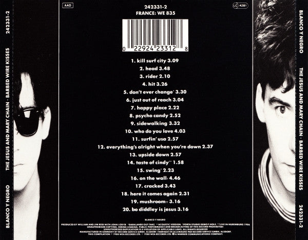 The Jesus And Mary Chain : Barbed Wire Kisses (B-Sides And More) (CD, Comp)