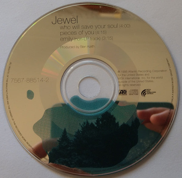 Jewel : Who Will Save Your Soul (CD, Single, Car)
