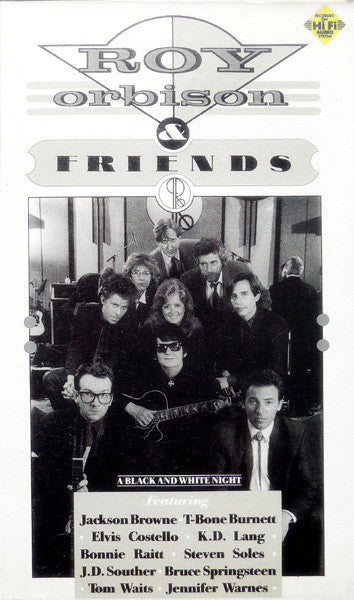Roy Orbison & Friends* : A Black And White Night (VHS, PAL)