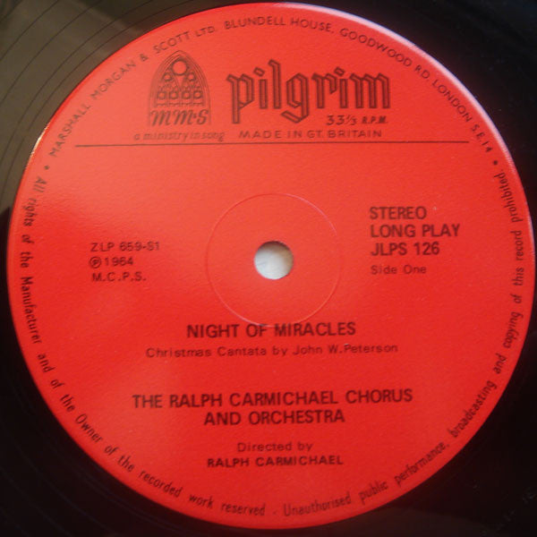 John W. Peterson / Ralph Carmichael : Night Of Miracles (LP, Album)