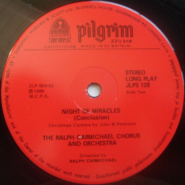 John W. Peterson / Ralph Carmichael : Night Of Miracles (LP, Album)