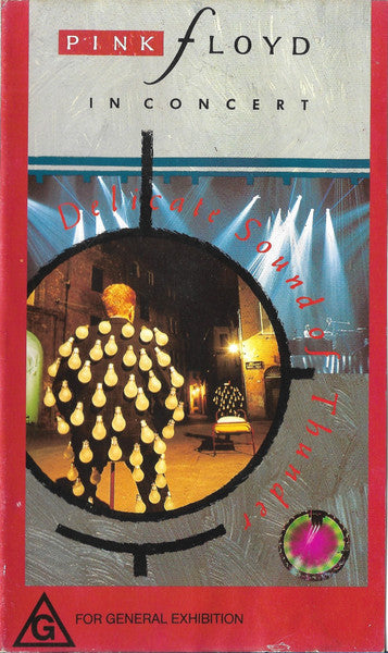 Pink Floyd : In Concert - Delicate Sound Of Thunder (VHS, RE, PAL)