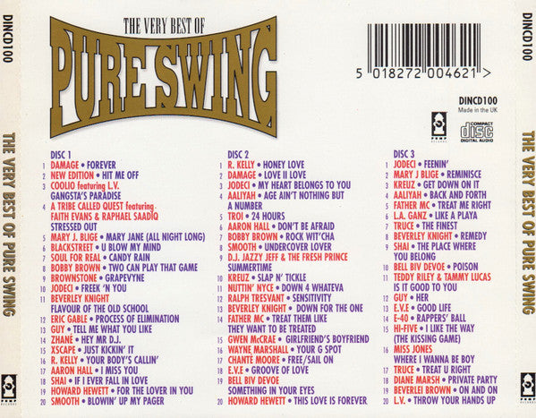 Various : The Very Best Of Pure Swing (3xCD, Comp)