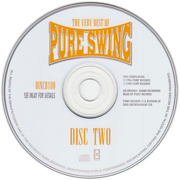 Various : The Very Best Of Pure Swing (3xCD, Comp)