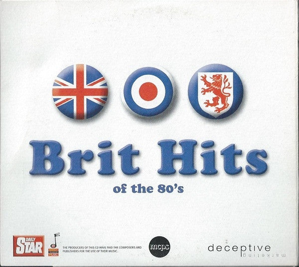 Various : Brit Hits Of The 80's (CD, Comp, Promo)