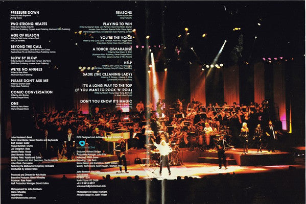 John Farnham & Melbourne Symphony Orchestra : Classic Jack Live! (DVD-V, PAL)