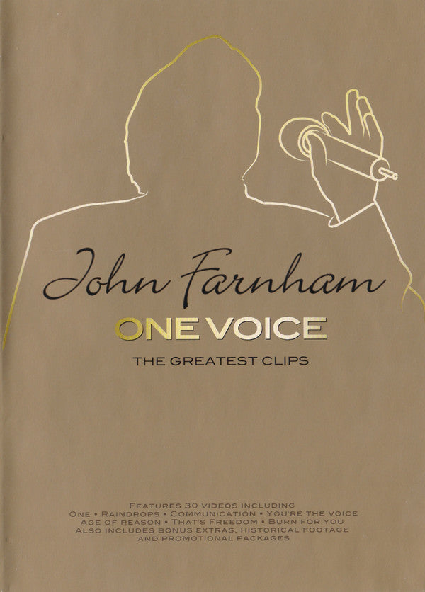 John Farnham : One Voice: The Greatest Clips (DVD-V, Comp, RP, PAL)