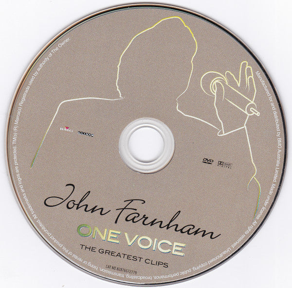 John Farnham : One Voice: The Greatest Clips (DVD-V, Comp, RP, PAL)