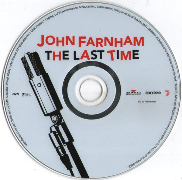 John Farnham : The Last Time (Complete & Uncut) (DVD-V, PAL, All)