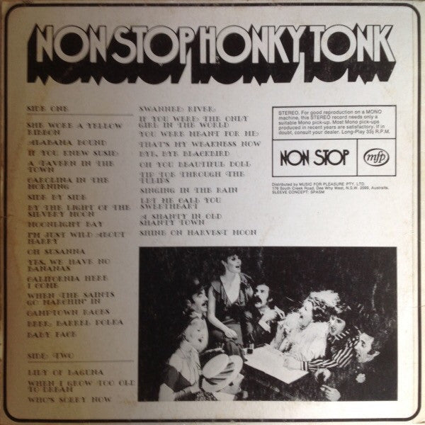 Unknown Artist : Non Stop Honky Tonk (LP)