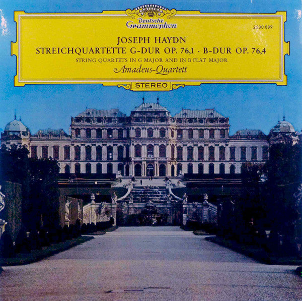 Joseph Haydn, Amadeus-Quartett : String Quartets in G Major And In B Flat Major (LP)