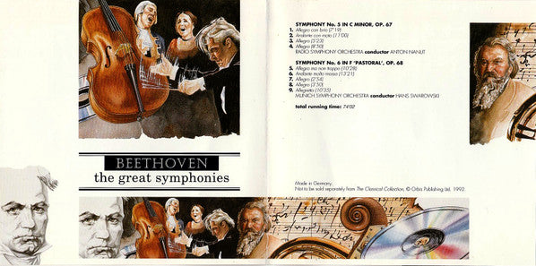 Beethoven* : The Great Symphonies (CD, Comp)