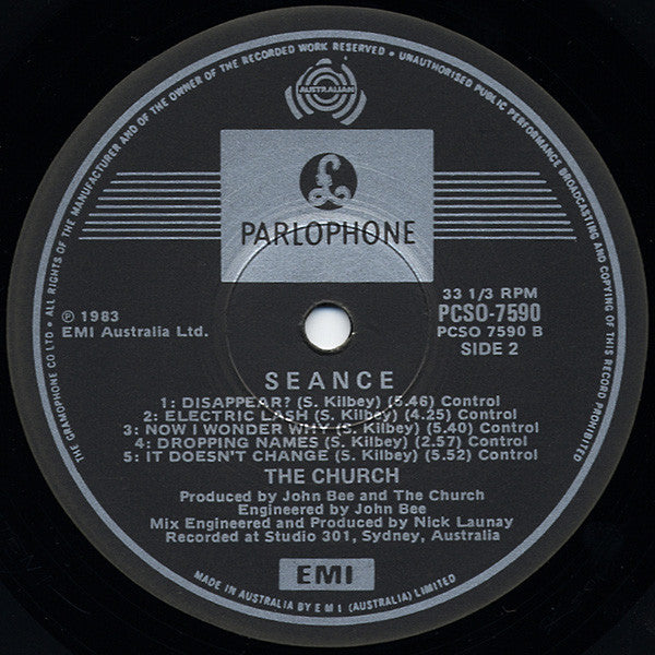 The Church : Seance (LP, Album)