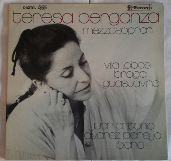 Teresa Berganza, Juan Antonio Alvarez Parejo, Heitor Villa-Lobos / Francisco Braga / Carlos Guastavino : Teresa Berganza Mezzosopran (LP)