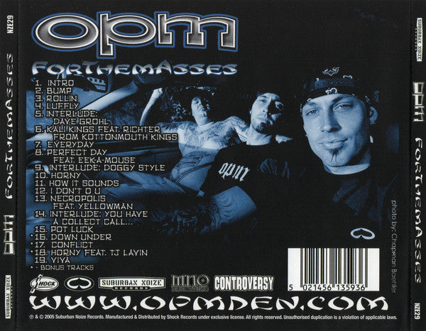 OPM (2) : ForThemAsses (CD, Album)
