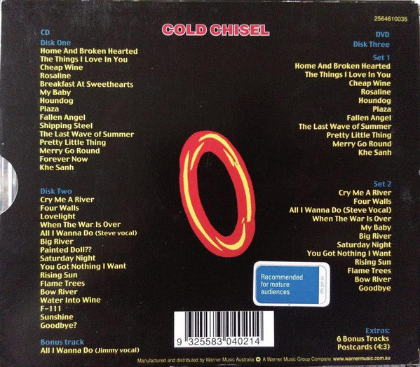 Cold Chisel : Ringside (2xCD + DVD-V, Album)