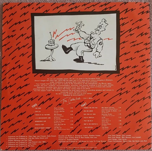 Various : State Of Emergence - A 4ZZZ Compilation (LP, Comp, W/Lbl)