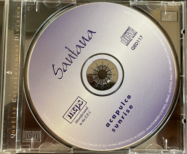 Santana : Acapulco Sunrise (CD, Comp)