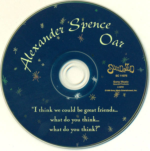 Alexander Spence : Oar (CD, Album, RE, RM)