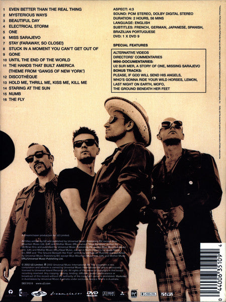 U2 : The Best Of 1990-2000 (DVD-V, Comp, Copy Prot., PAL)
