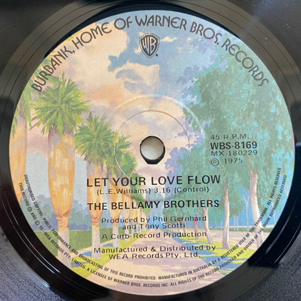 Bellamy Brothers : Let Your Love Flow (7", Single)