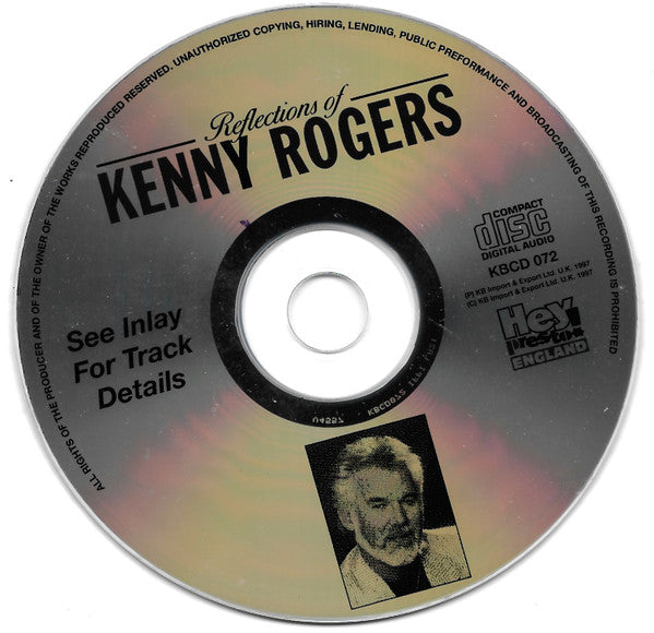 Kenny Rogers : Reflections Of Kenny Rogers (CD, Comp)
