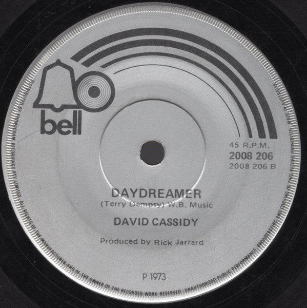 David Cassidy : The Puppy Song (7", Single)