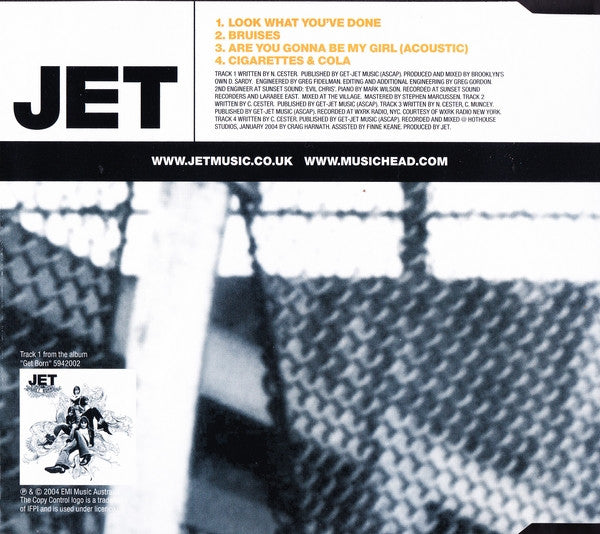 Jet (2) : Look What You've Done (CD, Maxi, Copy Prot., Enh)