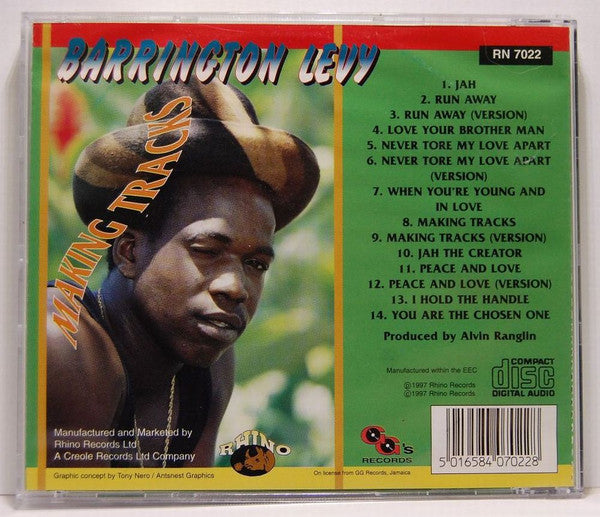 Barrington Levy : Making Tracks (CD)