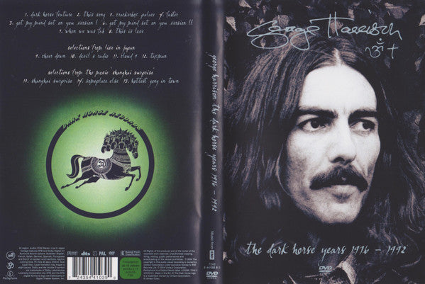 George Harrison : The Dark Horse Years 1976 - 1992 (DVD-V, PAL)
