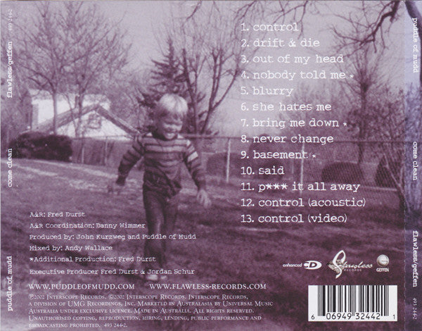 Buy Puddle Of Mudd : Come Clean (CD, Album, Enh) Online for a great ...