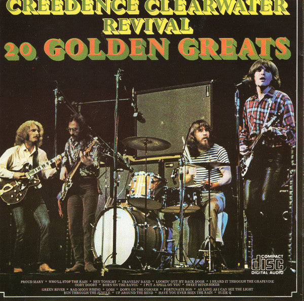 Creedence Clearwater Revival : 20 Golden Greats (CD, Comp, RE)