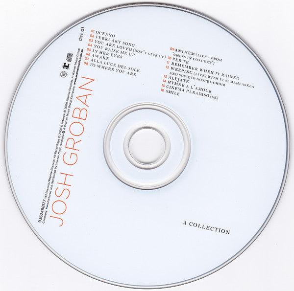 Josh Groban : A Collection (2xCD, Comp)