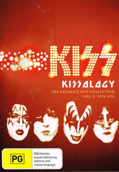 Kiss : Kissology: The Ultimate Kiss Collection Vol. 2 1978-1991 (DVD-V, Multichannel, NTSC + DVD-V, Ltd, NTSC)