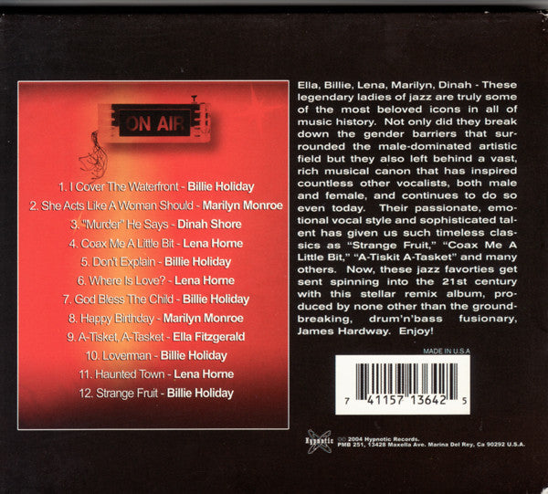 James Hardway : Ladies Of Jazz Remixed (CD, Album)