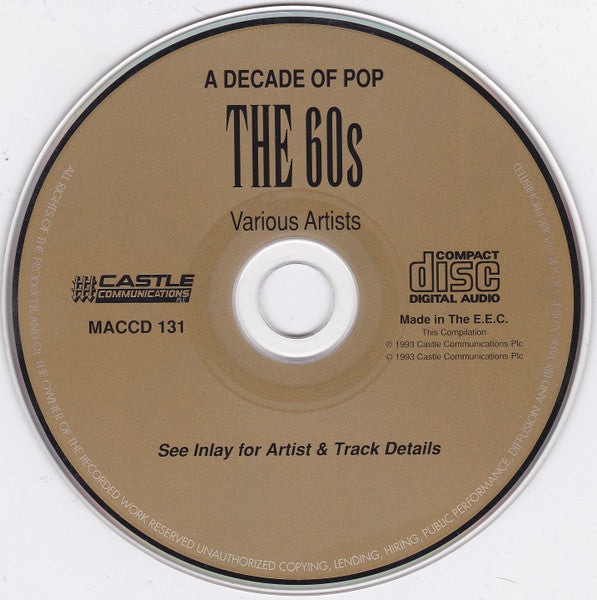 Various Artists* : A Decade Of Pop - The Sixties (CD, Comp)