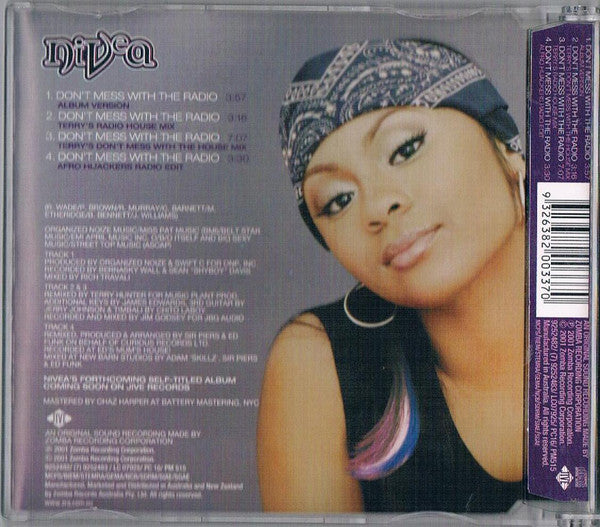 Nivea : Don't Mess With The Radio (CD, Single)