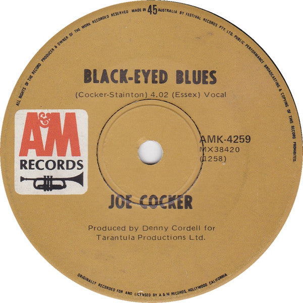 Joe Cocker : High Time We Went (7", Single)
