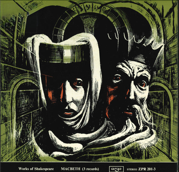 The Marlowe Dramatic Society And Professional Players : The Works Of Shakespeare: Macbeth (3xLP, RE + Box)
