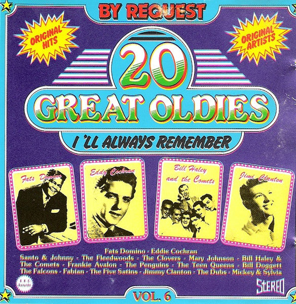 Various : 20 Great Oldies - I'll Aways Remember Vol.6 (CD, Comp)