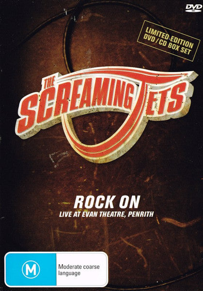 The Screaming Jets : Rock On: Live From Evan Theatre, Penrith (DVD-V, Ltd, PAL + CD, Album)