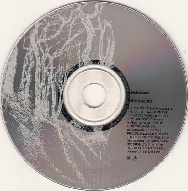Radiohead : Amnesiac (CD, Album, EMI)